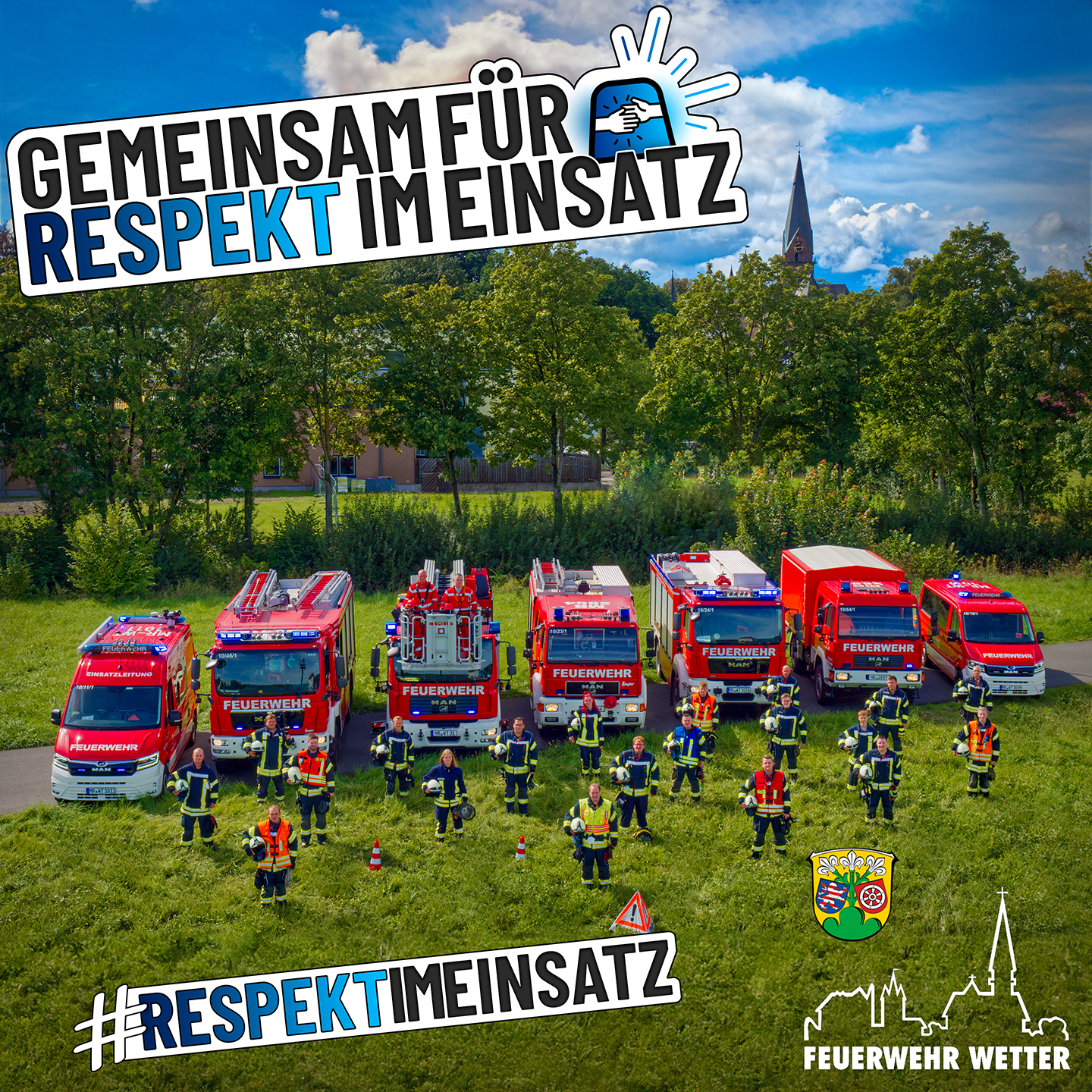 🤝 GEMEINSAM FÜR RESPEKT IM EINSATZ